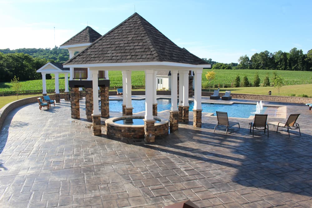 Unionville Swimming Pool The Pool Company Construction