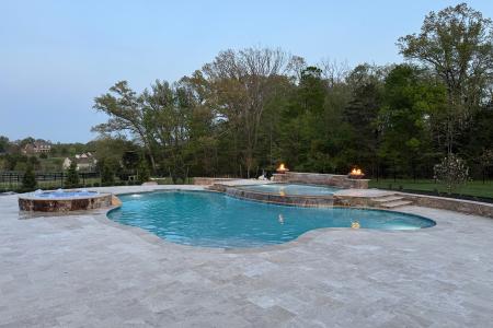 pool full view