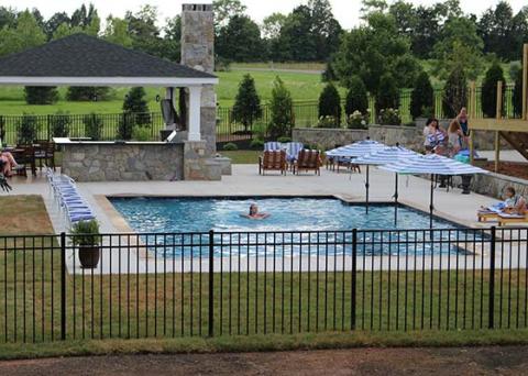 Swimming pool project Fredericksburg VA