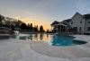 pool ground view