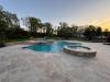 pool side view