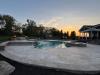 pool side view